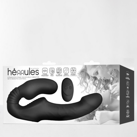 Intoyou vibrador doble sin arnés y control remoto "HerRules"