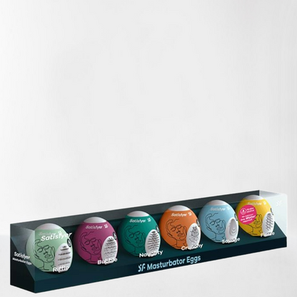 Satisfyer huevos masturbadores pack de 6