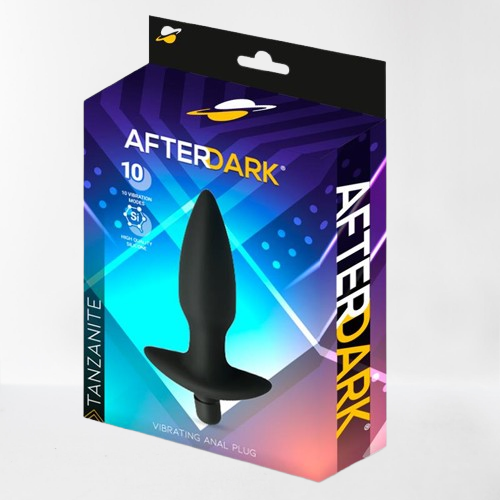 LateToBed Afterdark plug anal con vibración "Tanzanite"