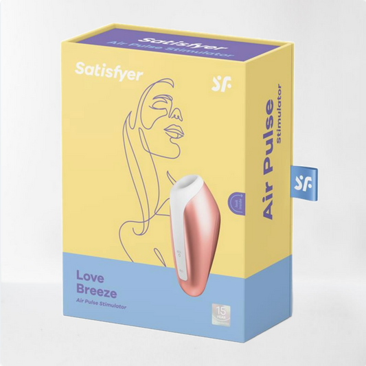 Satisfyer succionador con vibración "Love Breeze" cobre