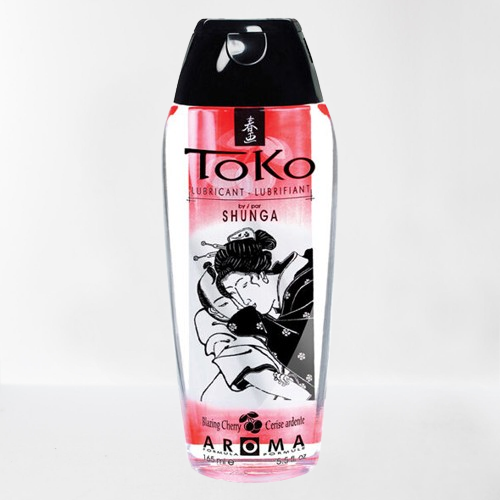 Shunga Toko lubricante base agua "cereza ardiente"