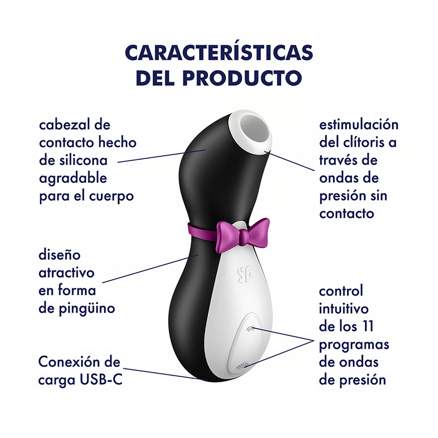 Satisfyer succionador de clítoris "Penguin"