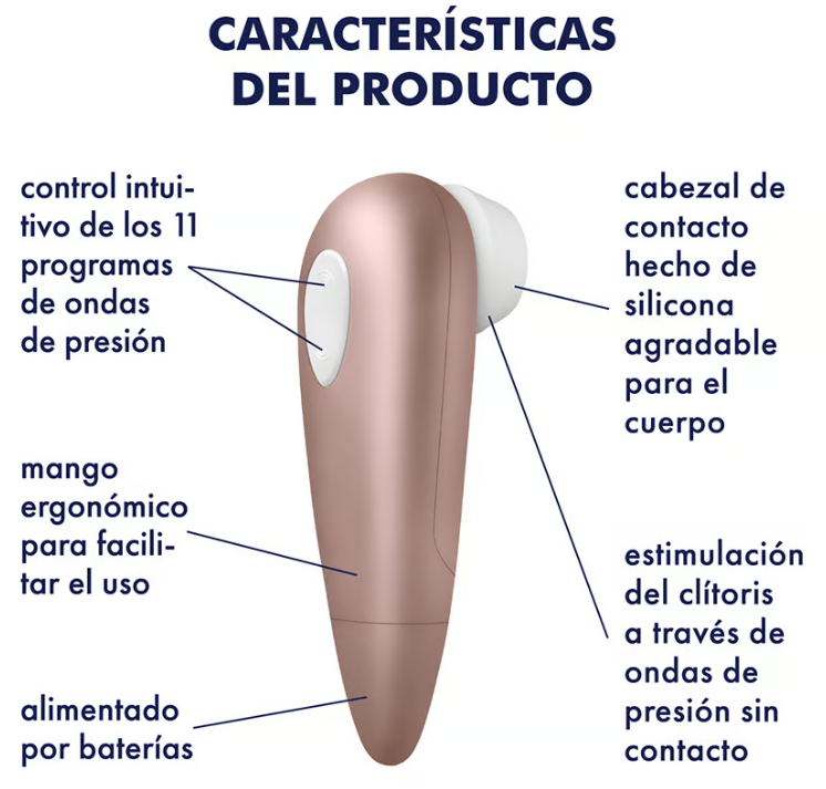 Satisfyer succionador de clítoris "1 Next Gen"