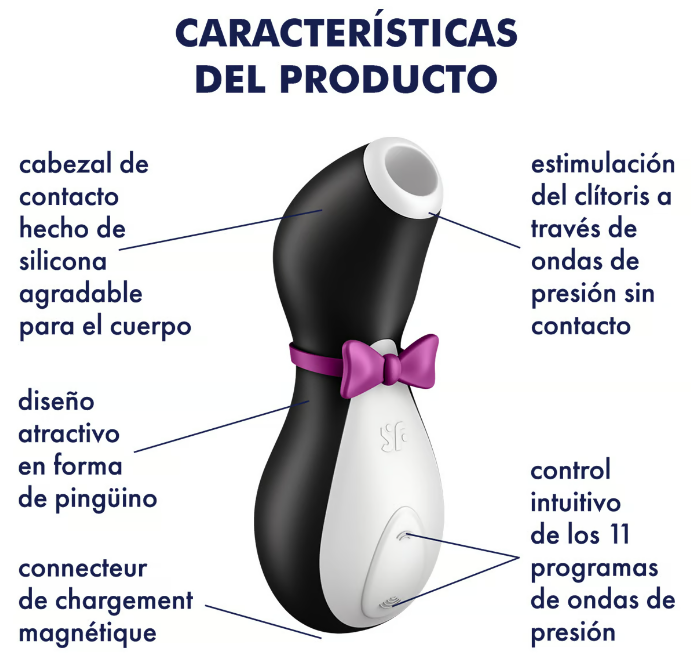 Satisfyer succionador de clítoris "Pro Penguin Next Gen"