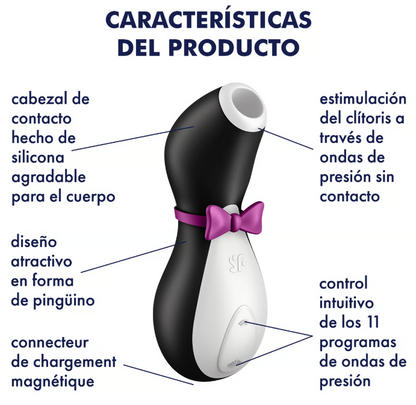 Satisfyer succionador de clítoris "Pro Penguin Next Gen"