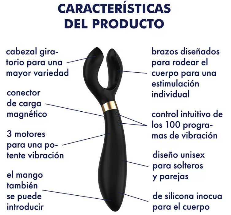 Satisfyer vibrador "Endless Fun" negro