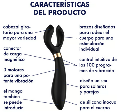 Satisfyer vibrador "Endless Fun" negro