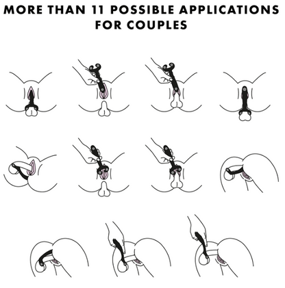 Satisfyer vibrador "Endless Fun" negro