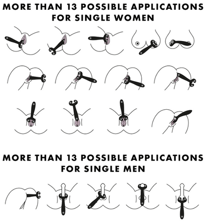 Satisfyer vibrador "Endless Fun" negro