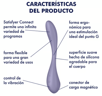 Satisfyer vibrador "G-Spot Flex 5" (con app)