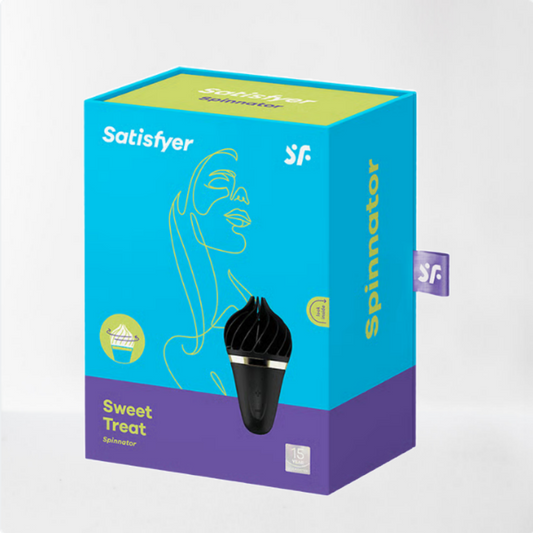 Satisfyer vibrador "Sweet Treat" negro/oro