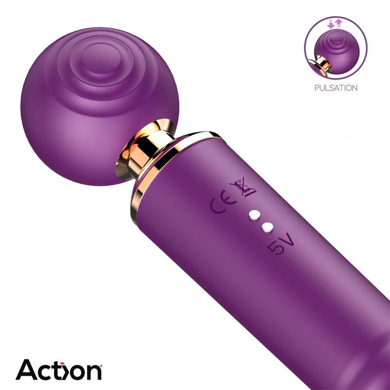 Action masajeador con succión y thrusting "Arion"