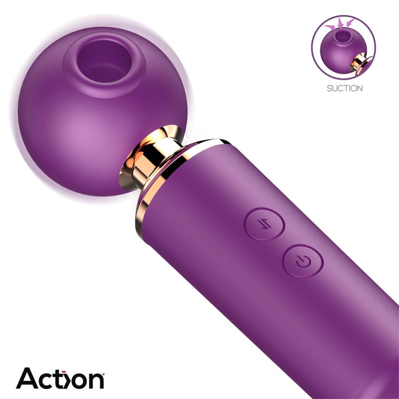 Action masajeador con succión y thrusting "Arion"