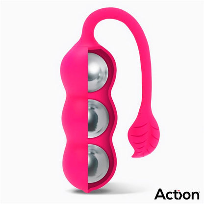 Action huevo vibrador y entrenador de suelo pélvico "Beany"