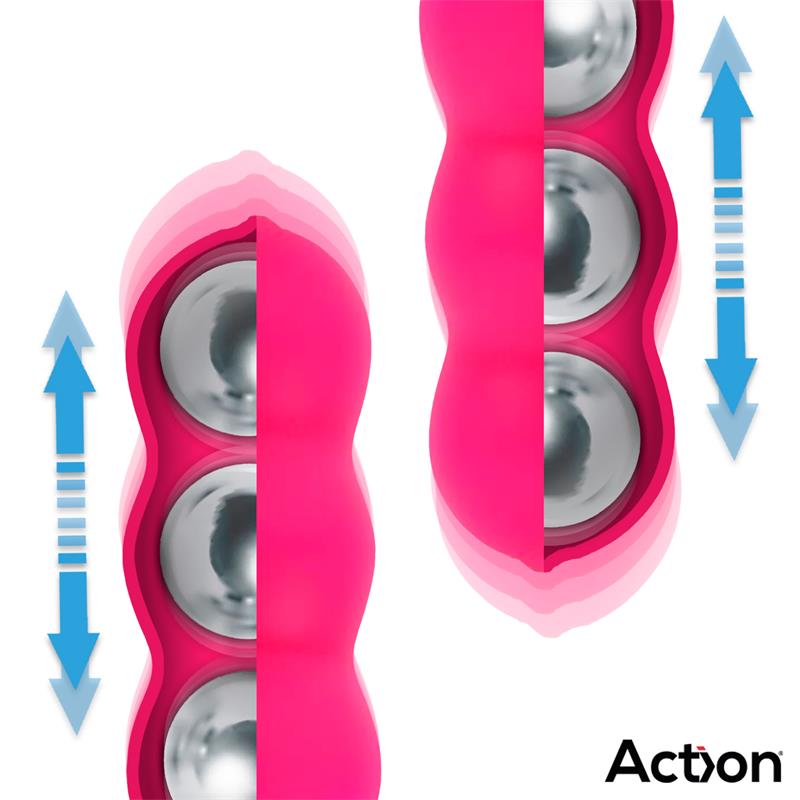 Action huevo vibrador y entrenador de suelo pélvico "Beany"