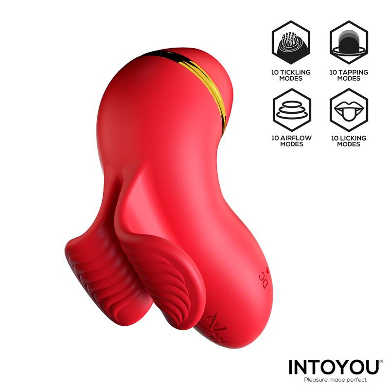INTOYOU estimulador con succión, tapping, tickling y licking "Beeny"