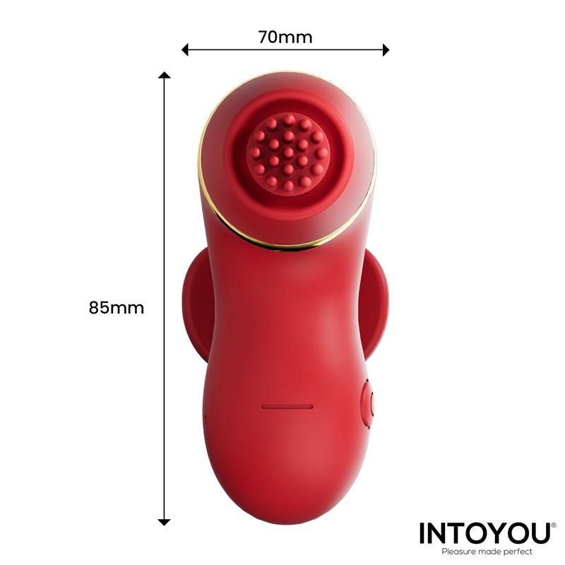 INTOYOU estimulador con succión, tapping, tickling y licking "Beeny"