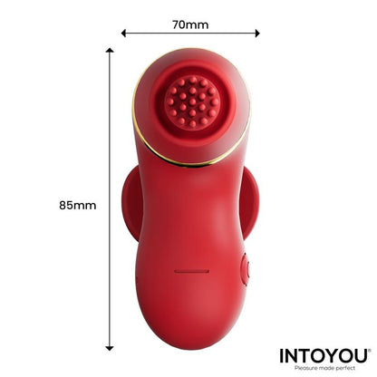 INTOYOU estimulador con succión, tapping, tickling y licking "Beeny"