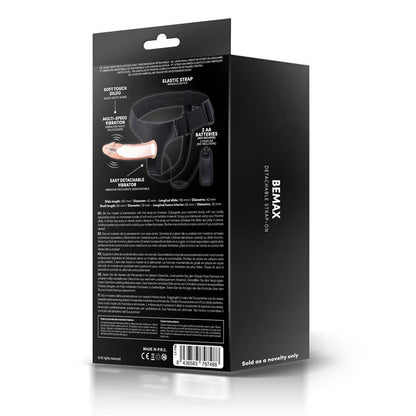Harness Collection Latetobed arnés con dildo hueco vibrador desmontable "Bemax"