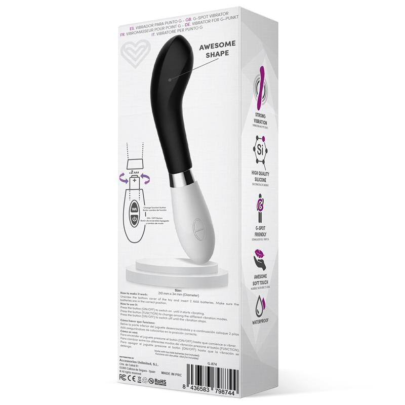 Latetobed vibrador de silicona "Benty"