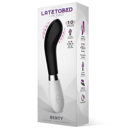 Latetobed vibrador de silicona "Benty"