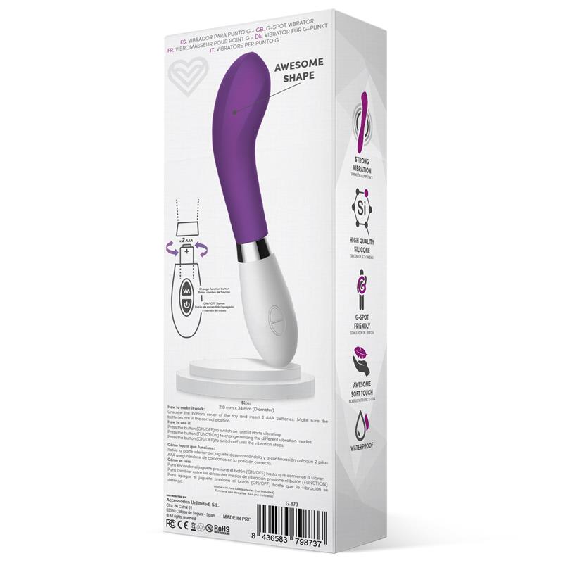 Latetobed vibrador de silicona "Benty"
