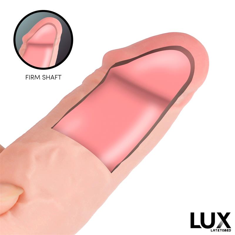 Lux dildo realista triple densidad con testículos oscilantes "Bernd" 9.2