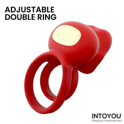 Intoyou anillo vibrador con mordisqueo "Bittey"