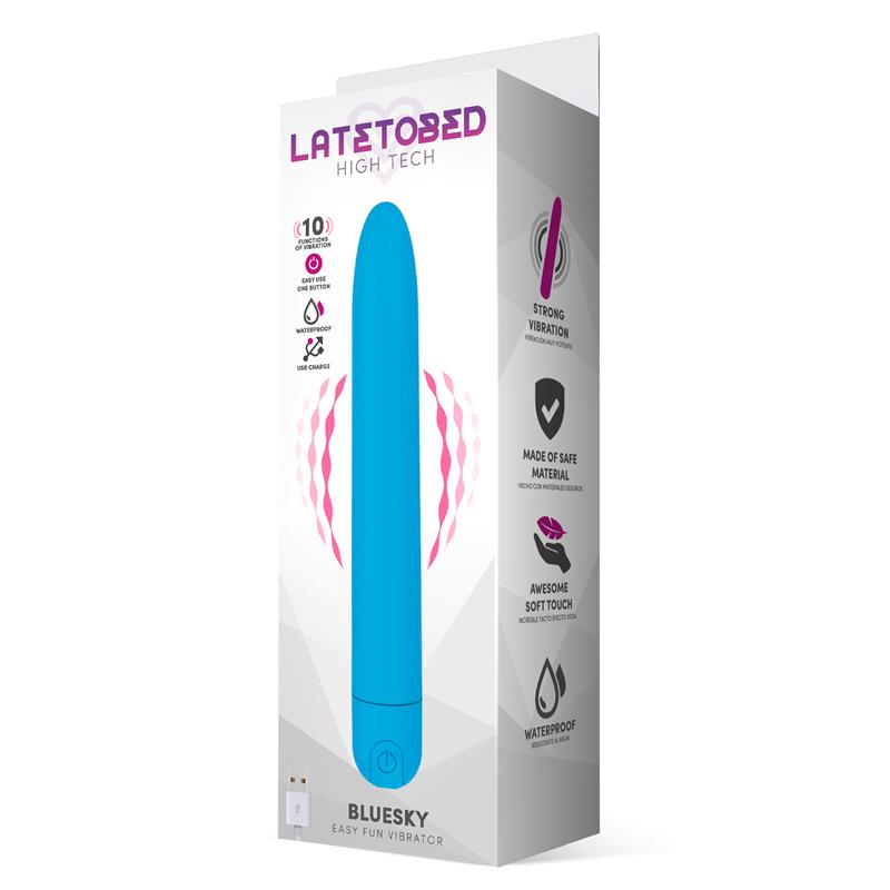 Latetobed vibrador "Bluesky"