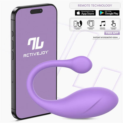Intoyou huevo vibrador "Bulby" lavanda (con app)