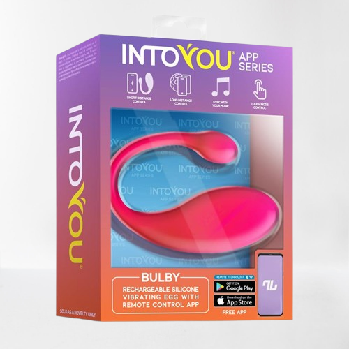 Intoyou huevo vibrador "Bulby" rosa (con app)