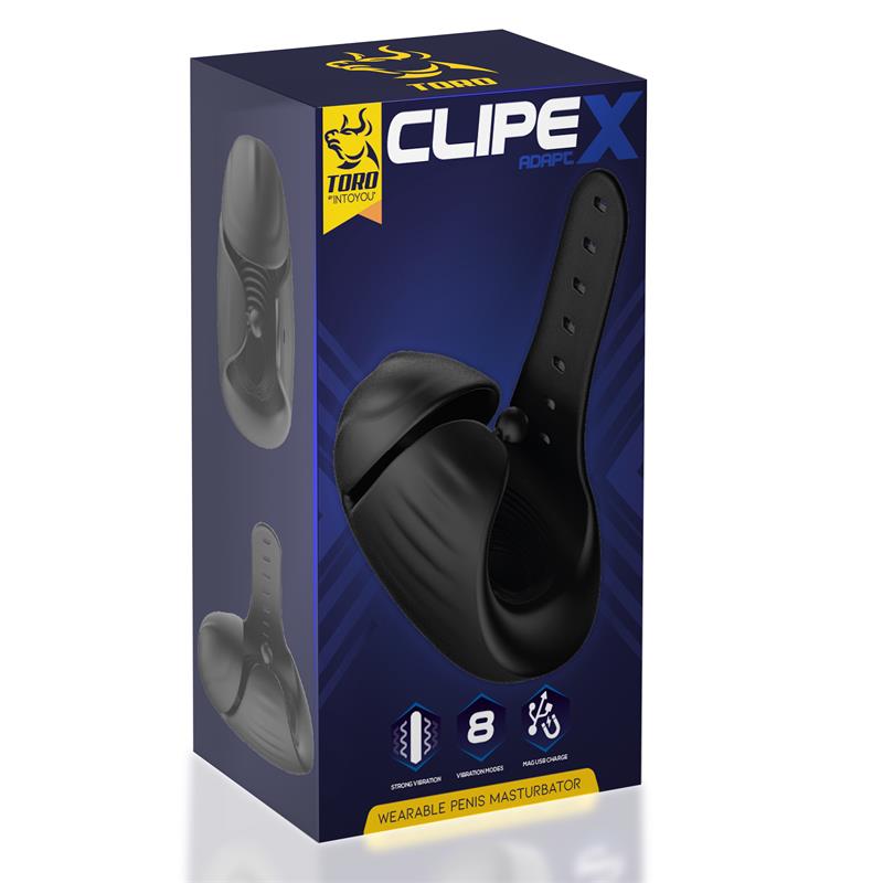 Minothor masturbador masculino ajustable con clip "Clipex"
