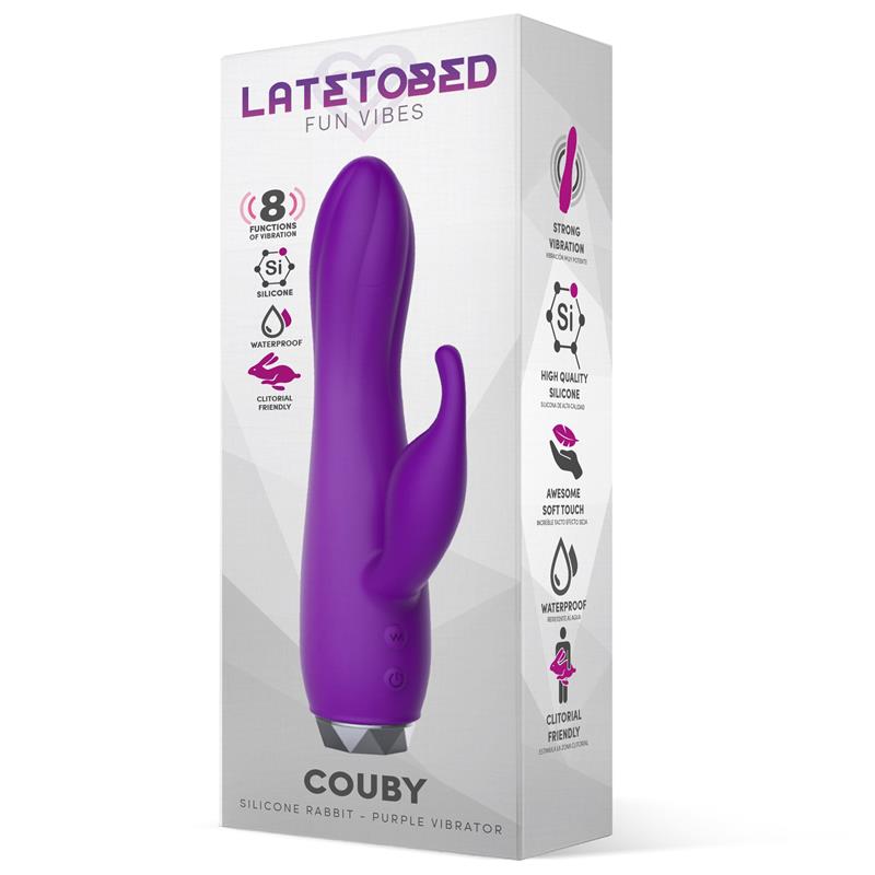 Latetobed vibrador de conejo "Couby"