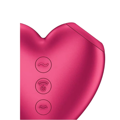 Satisfyer succionador de clítoris con pilas "Cutie Heart Battery"
