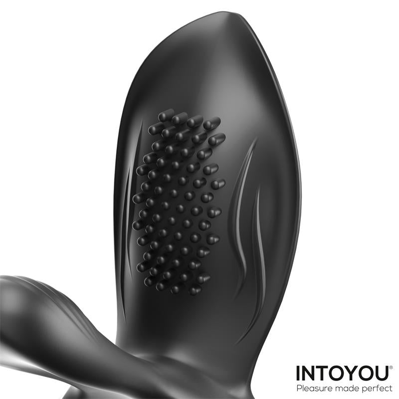 Intoyou doble anillo para el pene con estimulador de clítoris "Daxer"