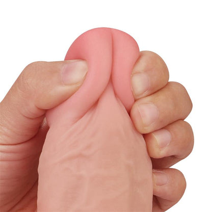 Lovetoy dildo con Piel Retractil 9 Natural