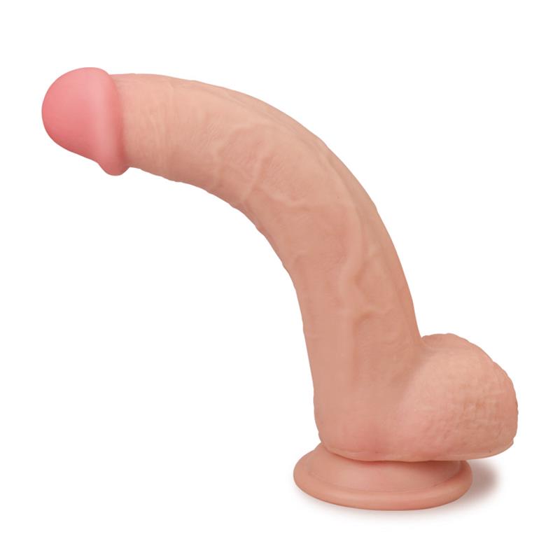 Lovetoy dildo con Piel Retractil 9 Natural