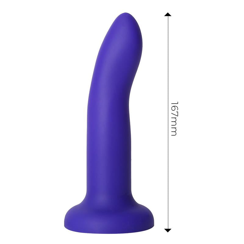 Dildox by Engily Ross dildo con vibración que cambia de color "Azul a Púrpura"