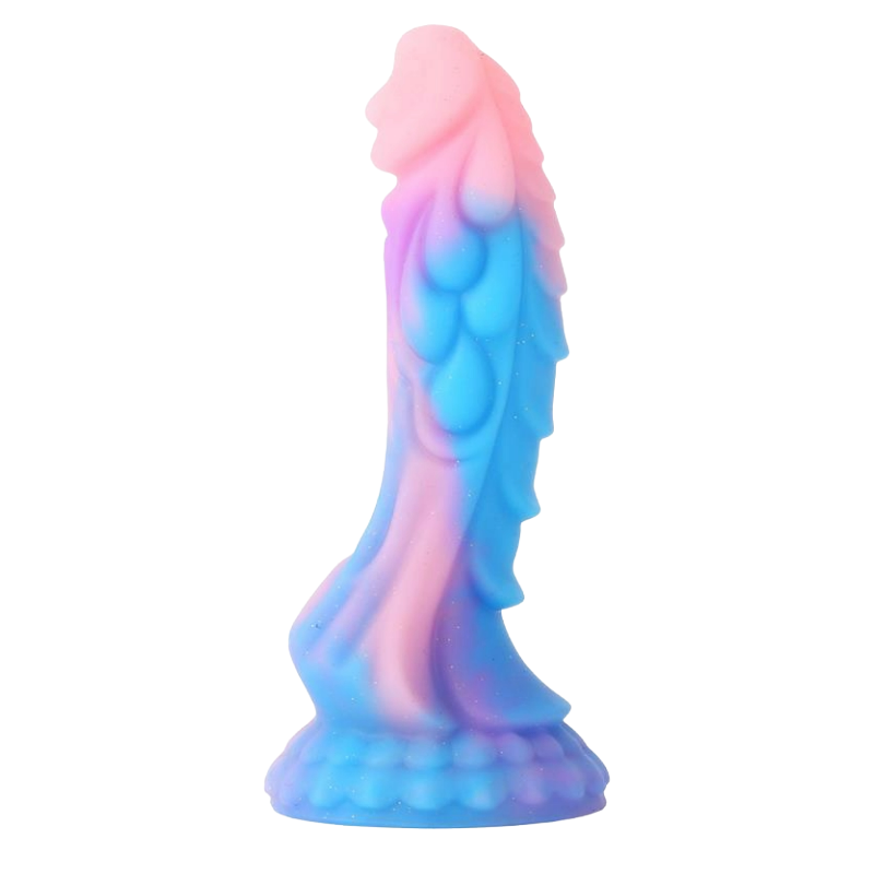Dildox by Engily Ross dildo de fantasía con ventosa "Dragón Brilla en la Oscuridad"