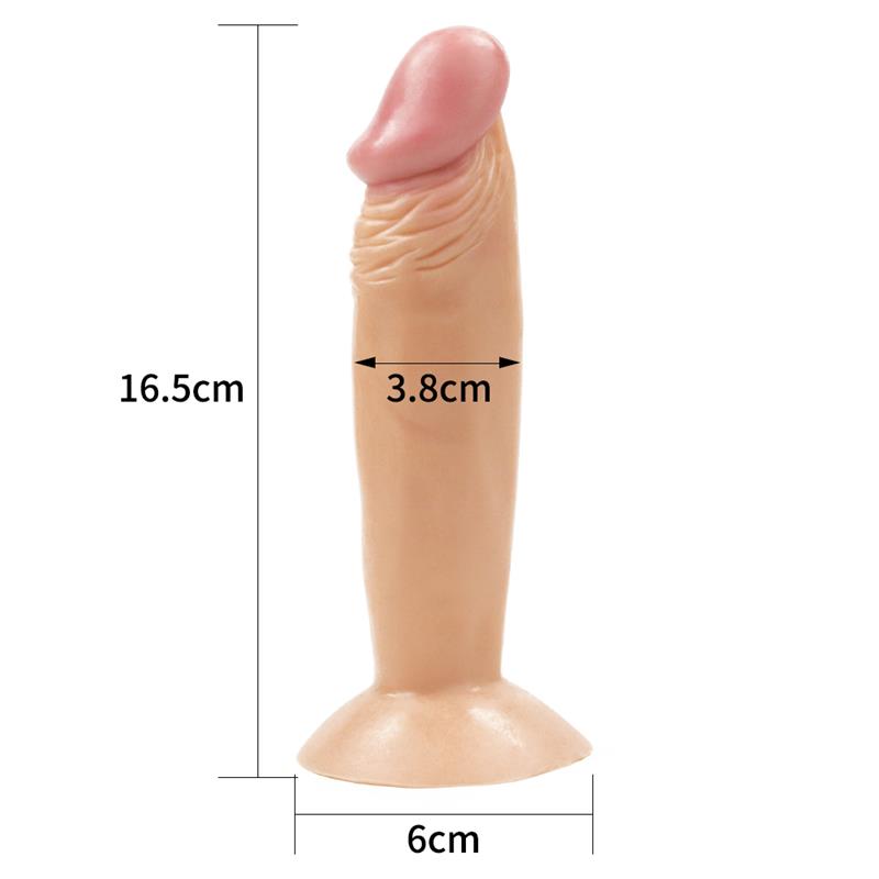 Lovetoy dildo flexible con ventosa "Enduro Blaster 6"