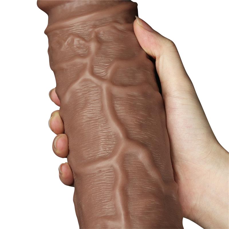 Lovetoy dildo King 10.5 Marrón
