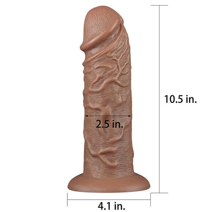 Lovetoy dildo King 10.5 Marrón