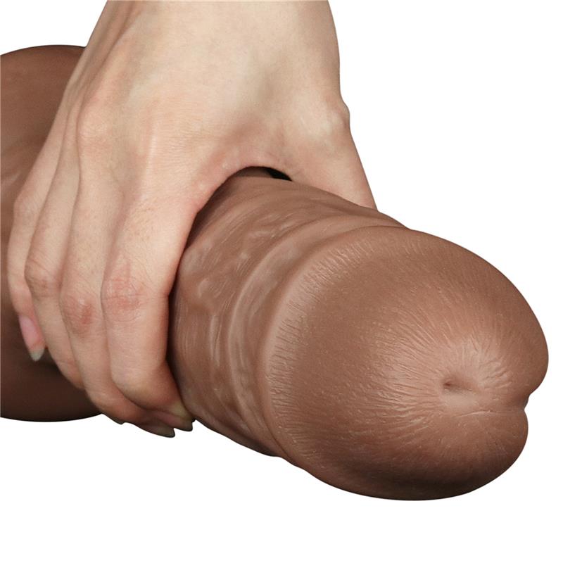 Lovetoy dildo King 10.5 Marrón