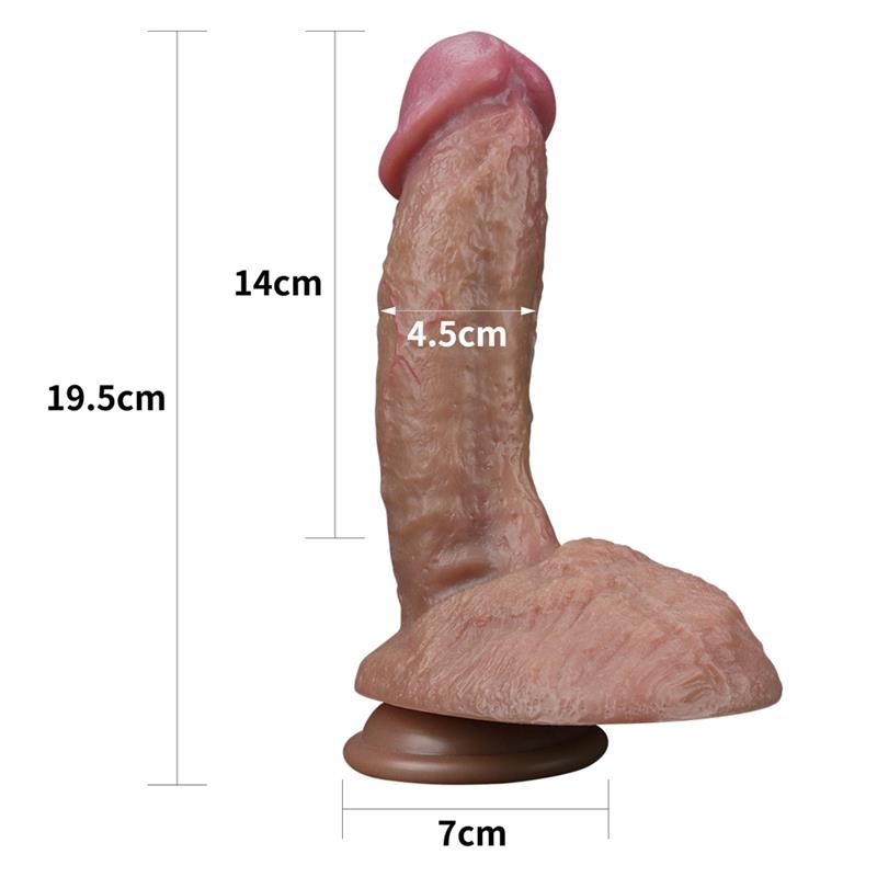 Lovetoy dildo Nature 7.5 Dual Layer