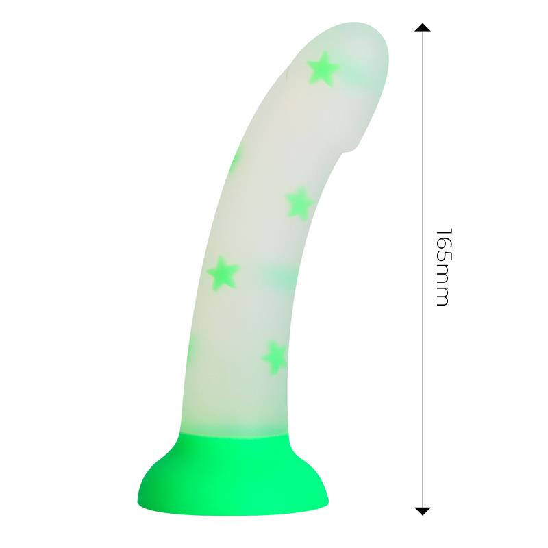 Dildox by Engily Ross dildo que brilla en la oscuridad "Confetti Star"