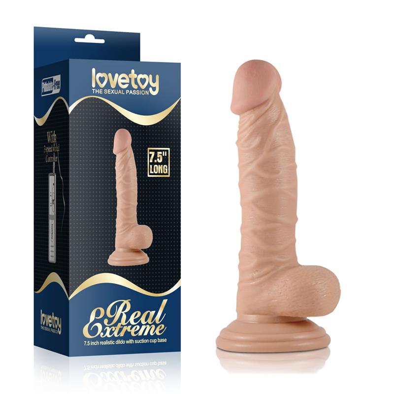 Lovetoy dildo Real Extreme 7.5 Natural