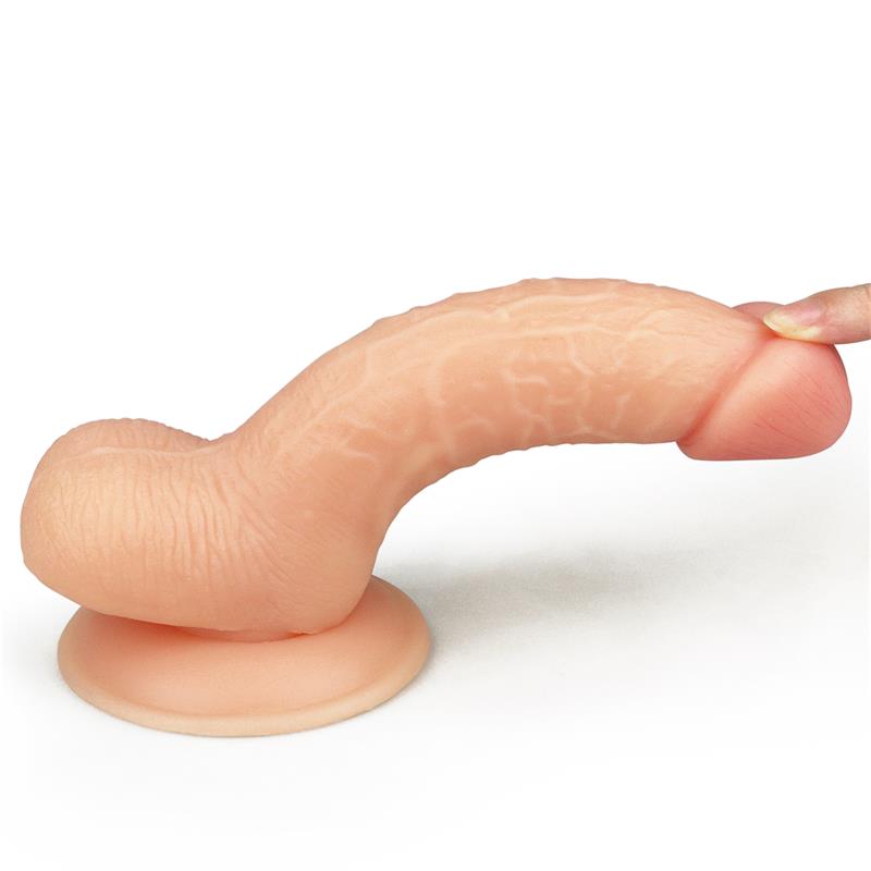 Lovetoy dildo The Ultra Soft Dude 7 Natural