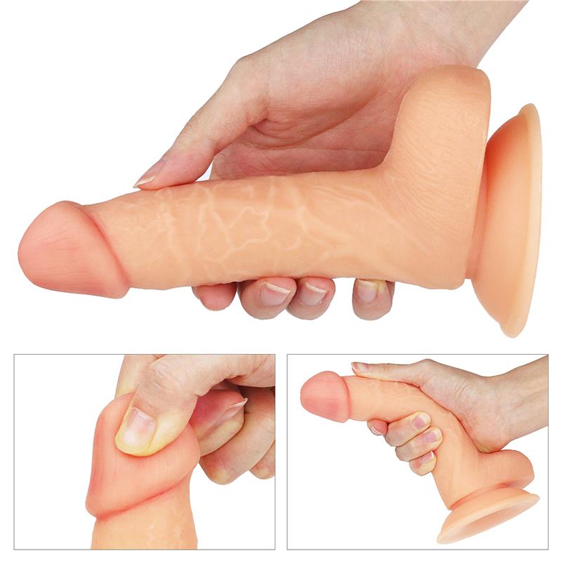Lovetoy dildo The Ultra Soft Dude 7 Natural