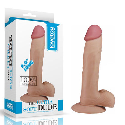 Lovetoy dildo The Ultra Soft Dude 9 Natural