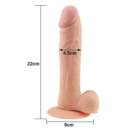 Lovetoy dildo The Ultra Soft Dude 9 Natural
